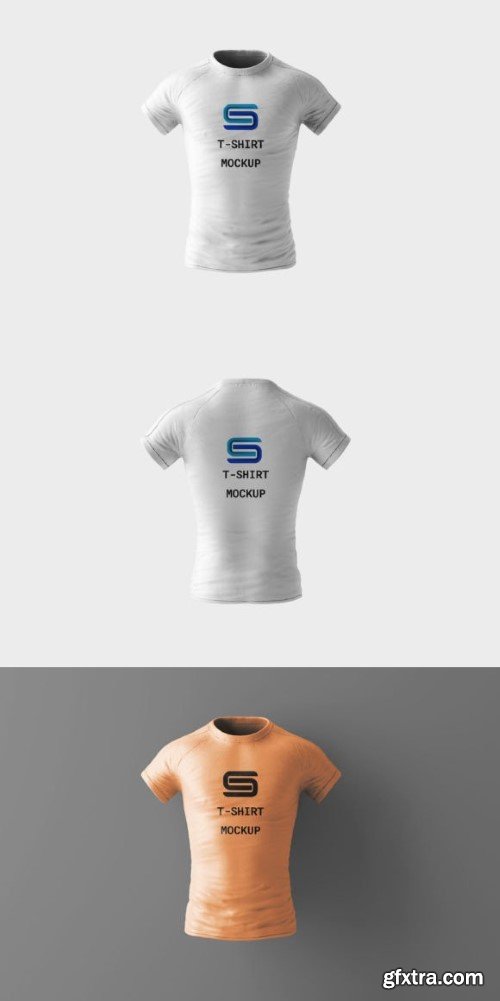 Short Sleeve Men’s T-Shirt Mockups