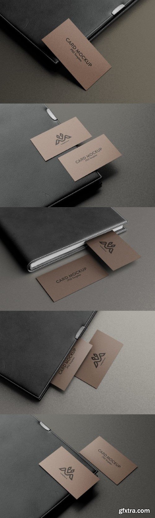 Dark Business Card Mockups