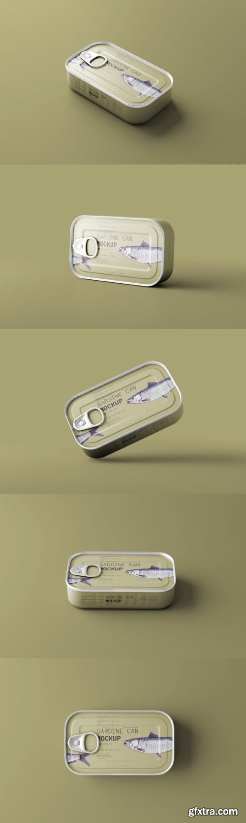 Sardine Can Mockups