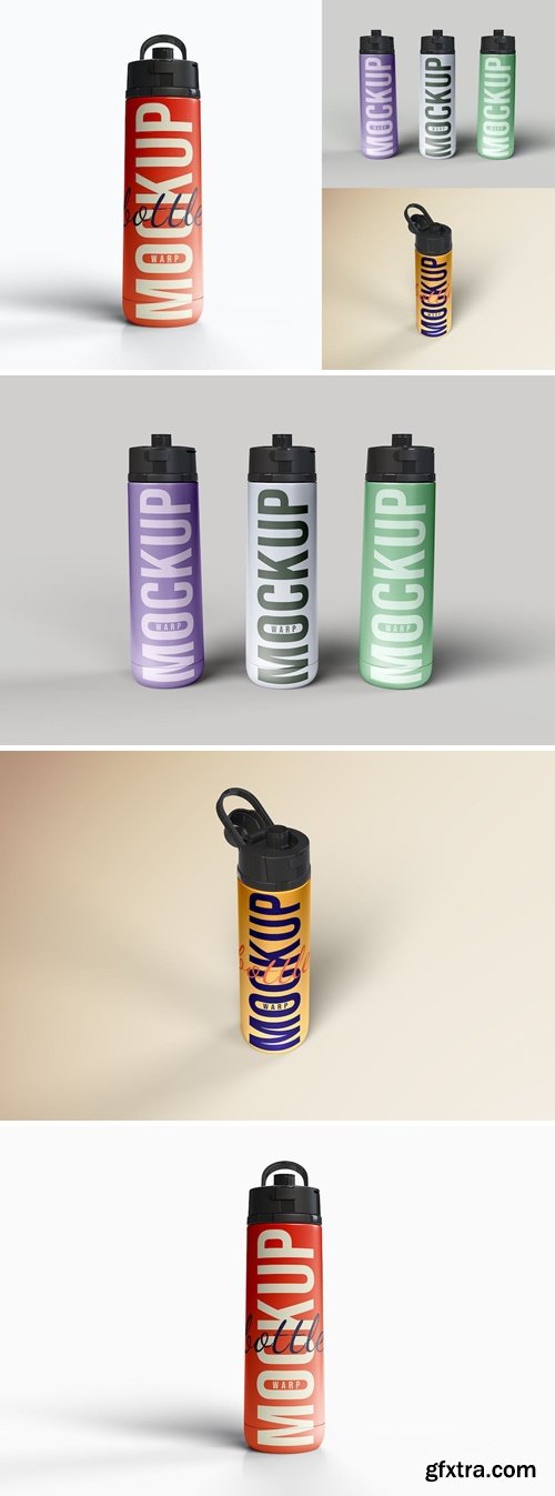 Thermo Sport Water Bottle Mockup GNPD6T5