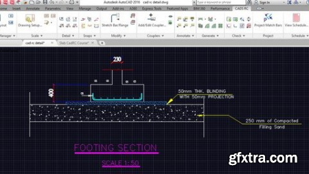 Structural Drawing Of Rc Members With Cad RcRebarcad