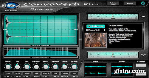 MB Audio Lab ConvoVerb RV7 Reverb Bundle v1.1.0