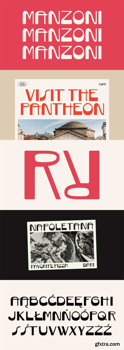 Manzoni Typeface