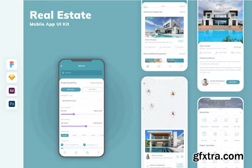 Real Estate Mobile App UI Kit