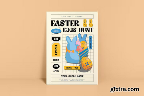 Easter Egg Hunt Flyer