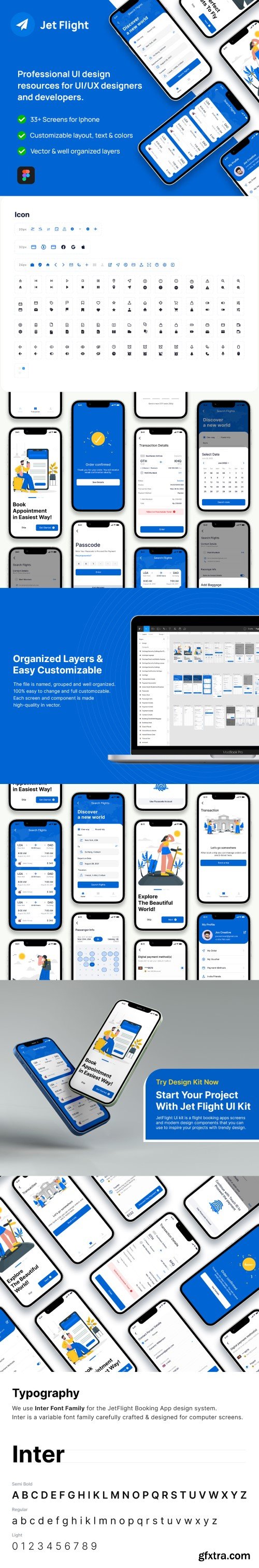 UI8 - Jet Flight Booking App UI Kit