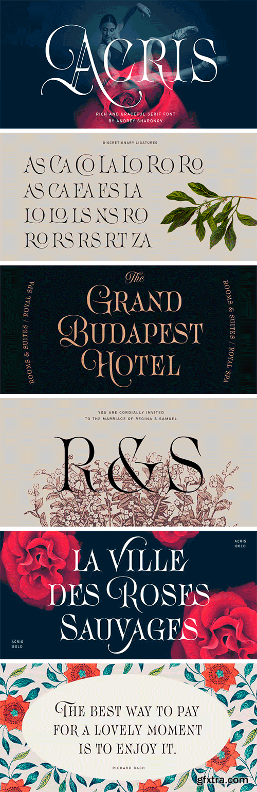 Acris Font Family