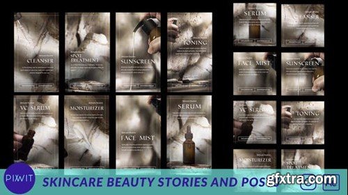 Videohive Skincare Beauty Stories and Posts 43839955