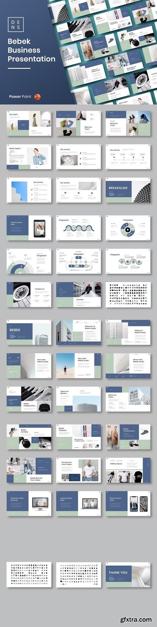 Bebek – Business PowerPoint Template 3W6GMC8