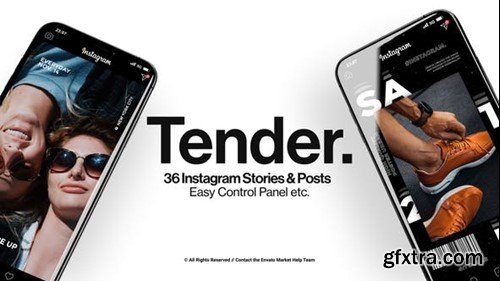 Videohive Tender. - Instagram Stories & Posts 43071940