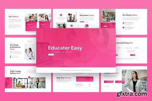 Educater Easy - Powerpoint Template 6P4CK45