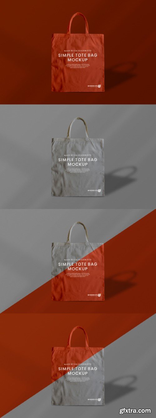 Simple Tote Bag Mockup