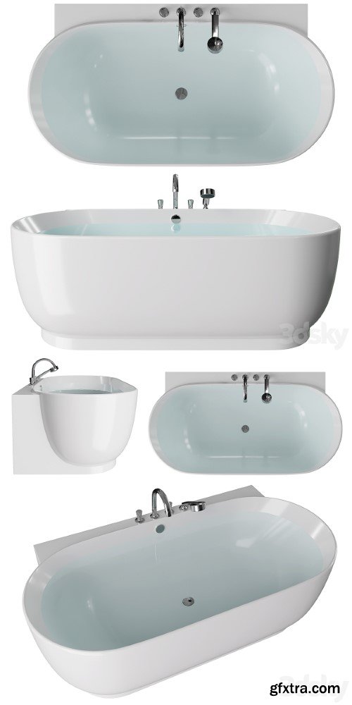 Pro 3DSky - Bath duravit Luv 700 433