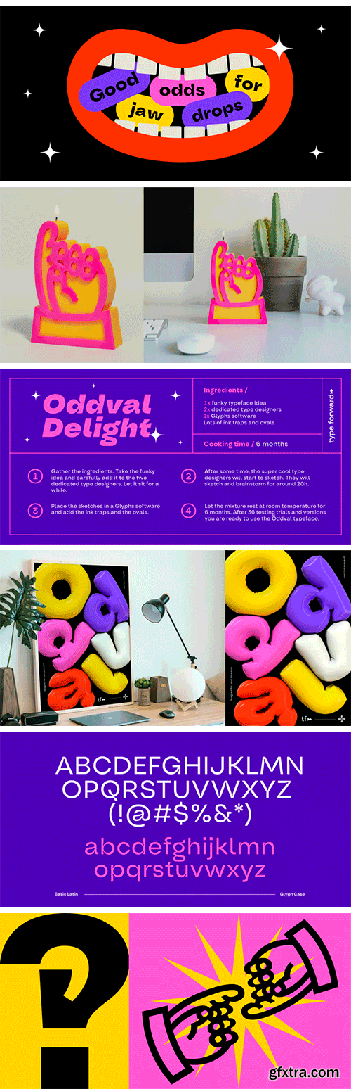 Oddval Font Family