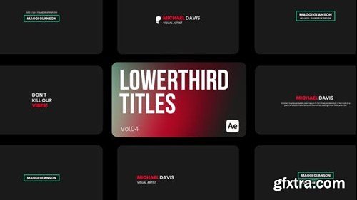 Videohive Lowerthird Titles 04 for After Effects 44235857