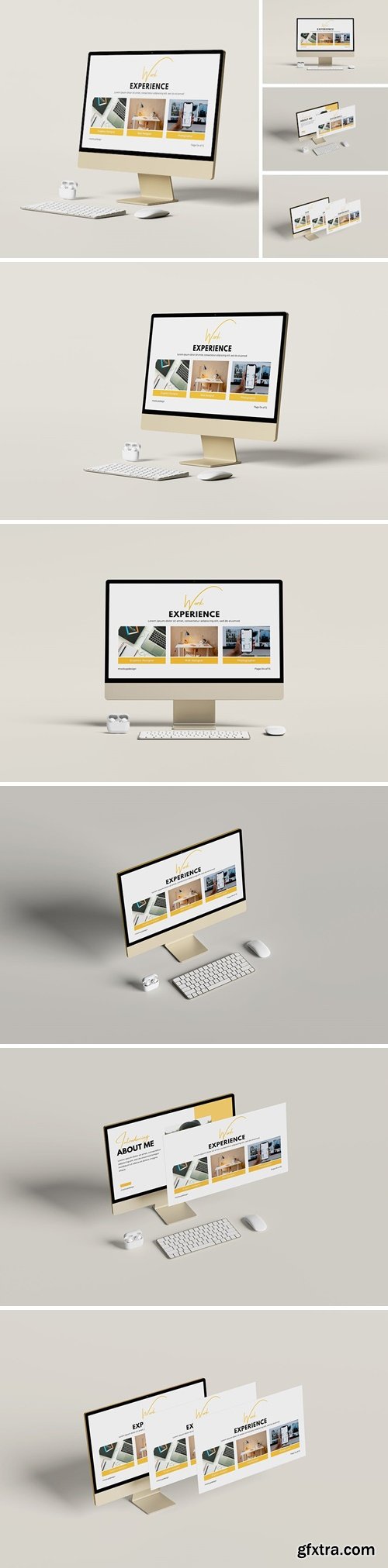 iMac Screen Presentation Mockup 5NLS7WL