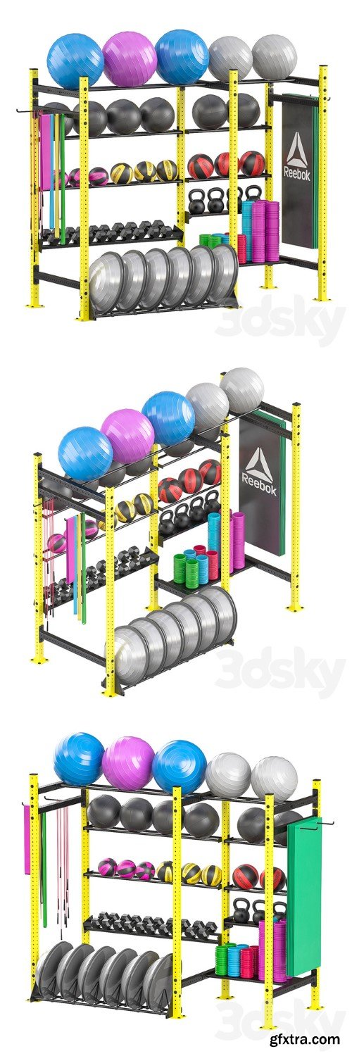 Pro 3DSky - Rack for Sports Equipment