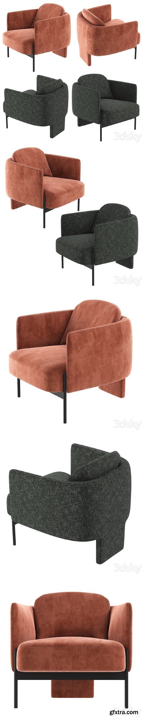 Pro 3DSky - Italian Armchair MisuraEmme Virgin