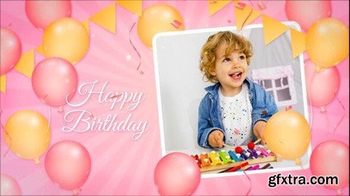 Videohive Happy Birthday Slideshow 44198819