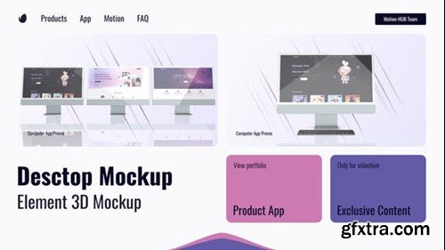 Videohive Desktop Promo Website Presentation 44189188