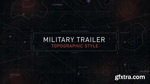 Videohive Topographic Military Trailer 44186494