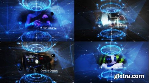 Videohive Hi-Tech Slideshow Intro 44201768