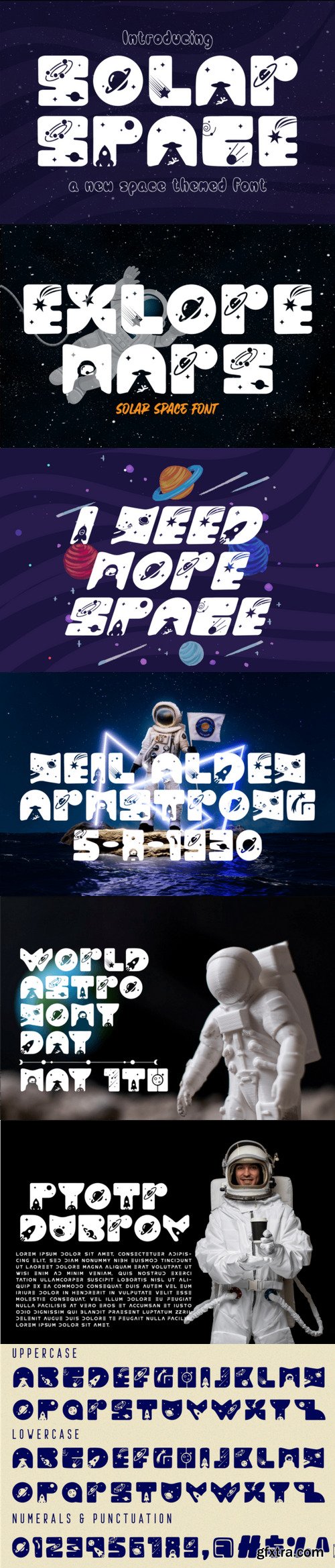 Solar Space Font