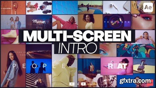 Videohive Multi-Screen Intro 43901760