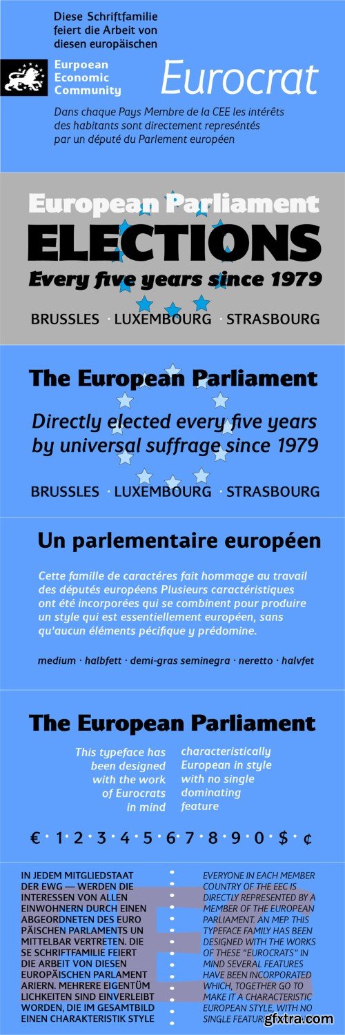 Eurocrat Font Family