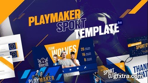 Videohive Playmaker Creative Sport Video Display After Effect Template 43419513