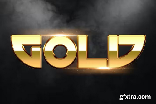 Gold Text Effect