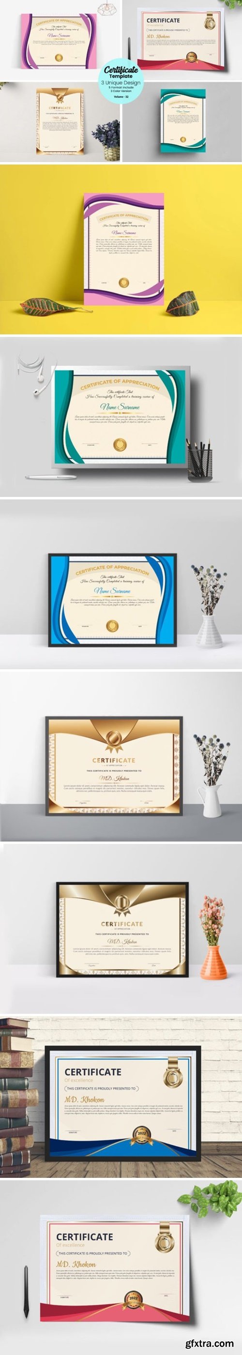 Luxury Certificate Template 64257670