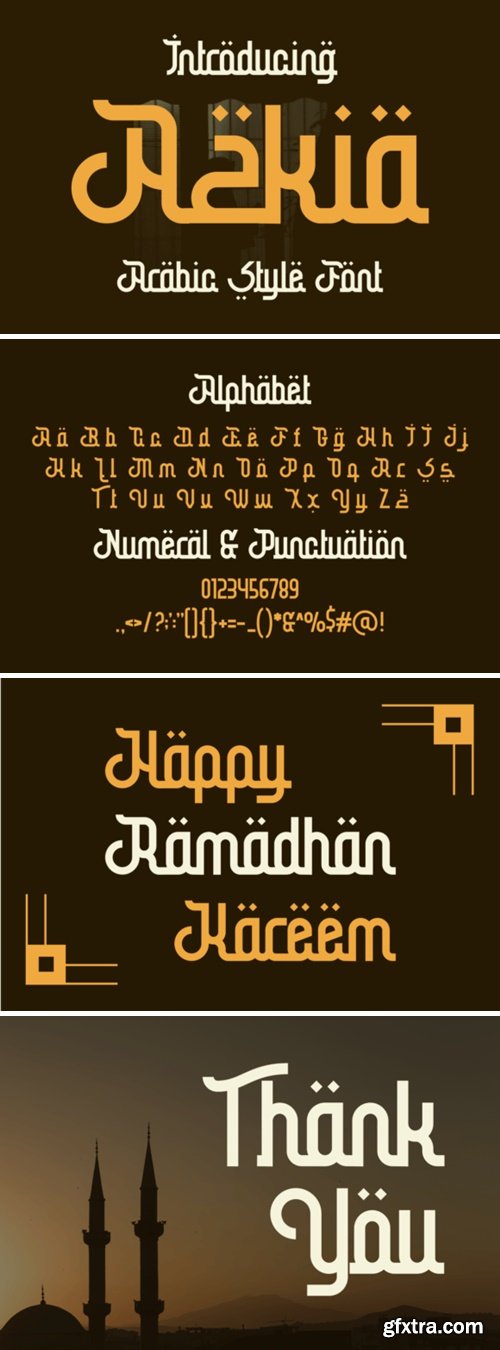 Azkia Font