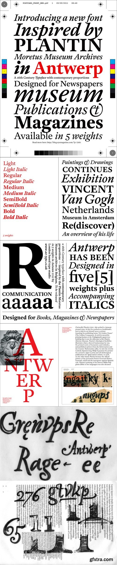 A2 Antwerp Font Family