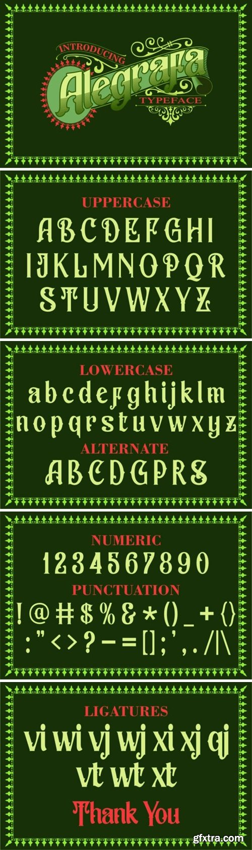 Alegrafa Font