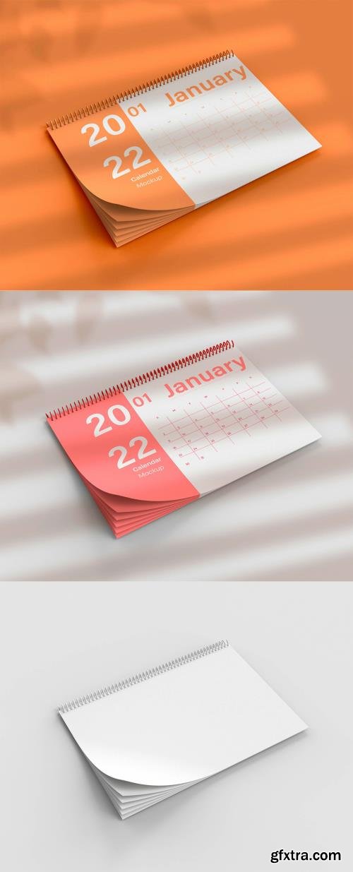 Isolated Calendar Mockup 482715396