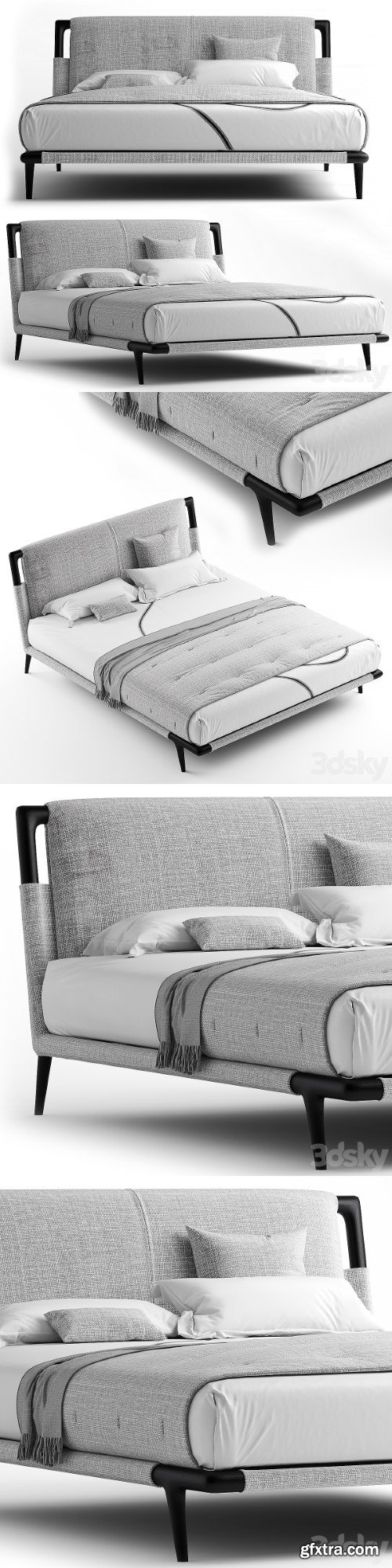 Pro 3DSky - Flou gaudi bed