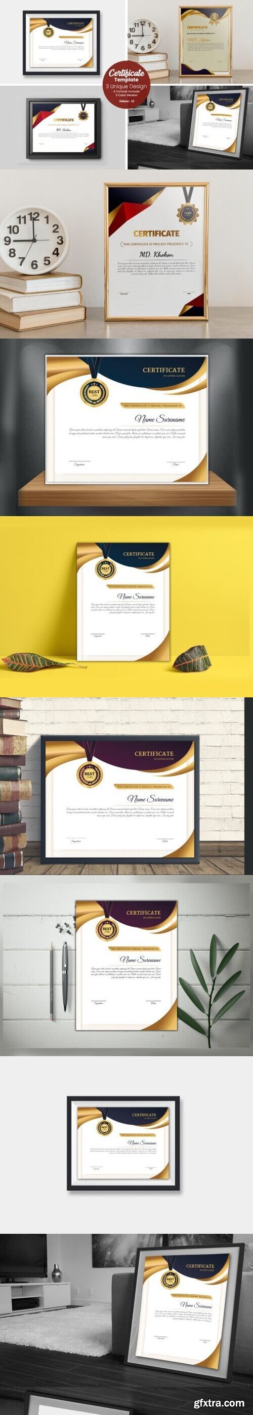 Simple Certificate Design Template