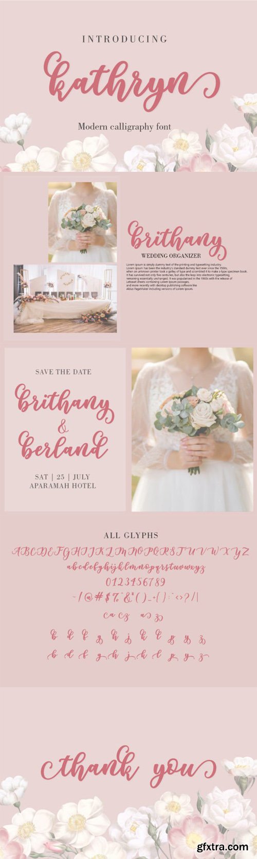 Kathryn Calligraphy Font