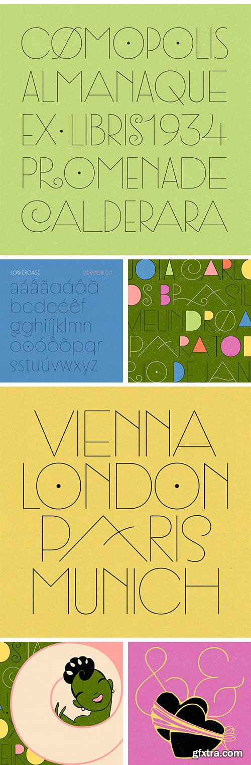 Melindrosa Typeface