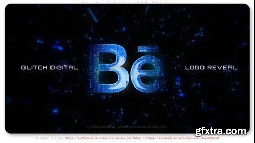 Videohive Digital Logo Glitch Reveal 44272915