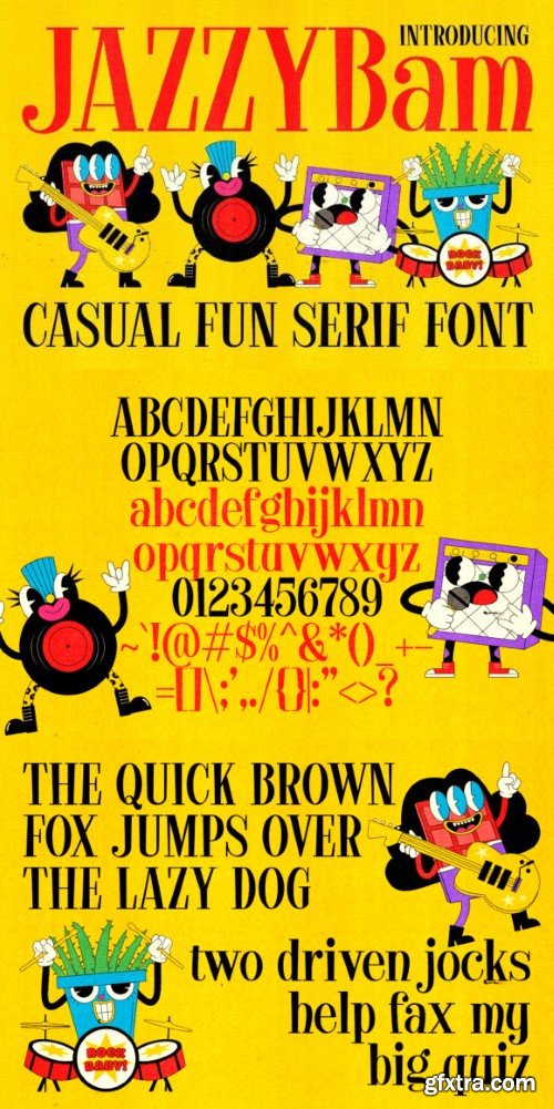 Jazzybam Font