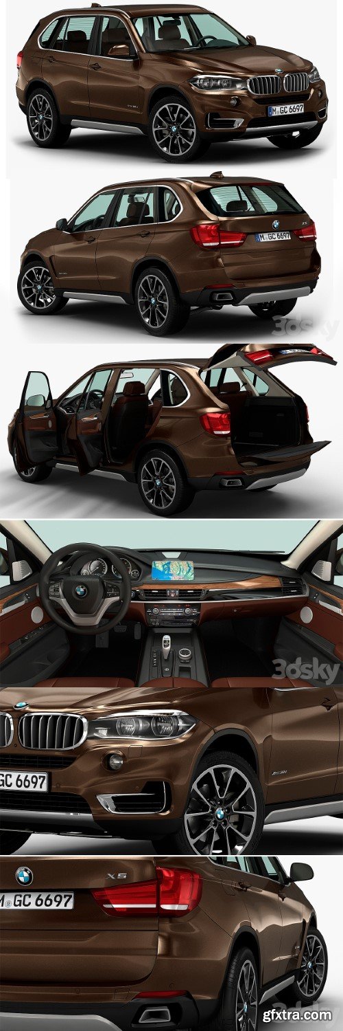 BMW X5 3D Model