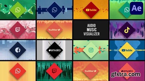 Videohive Audio Music Visualizer for After Effects 44196501
