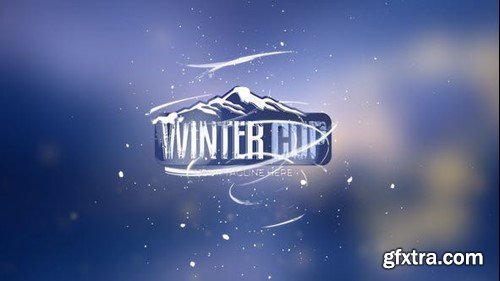 Videohive Winter Snow Logo Reveal 41961932