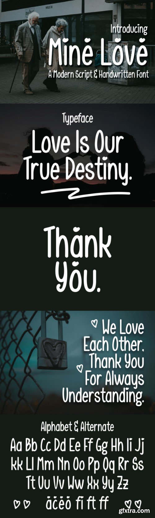 Mine Love Font