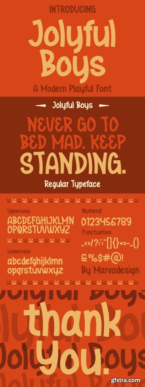 Jolyful Boys Font