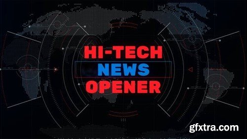 Videohive Hi-Tech News Opener 44272934