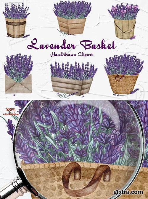 Lavender Basket Design 