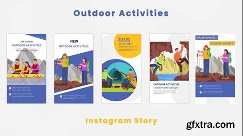 Videohive Outdoor Activities Instagram Story 44311233